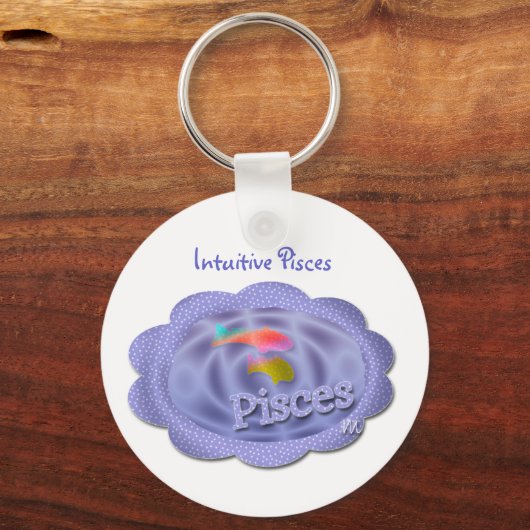 魚座 キーホルダー (正面)