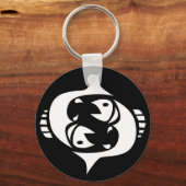 魚座 キーホルダー (正面)