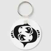 魚座 キーホルダー (正面)