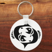 魚座 キーホルダー (正面)