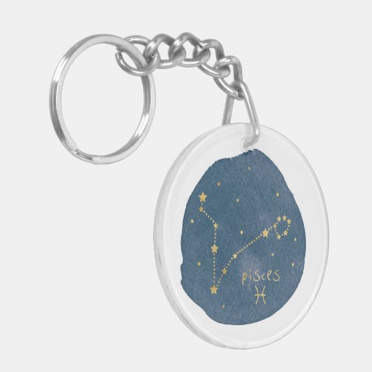 魚座 キーホルダー (正面左)
