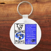 魚座 キーホルダー (正面)