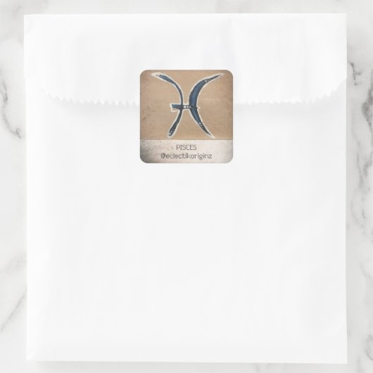 魚座 スクエアシール (バッグ)