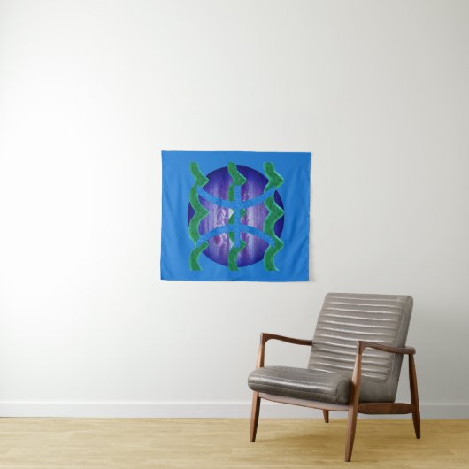 魚座 タペストリー (インサイチュ(横))