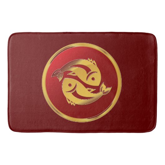 魚座 バスマット (正面)