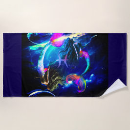 魚座 ビーチタオル