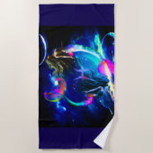 魚座 ビーチタオル (正面)