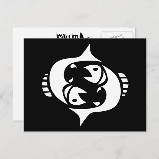 魚座 ポストカード (正面/裏面)