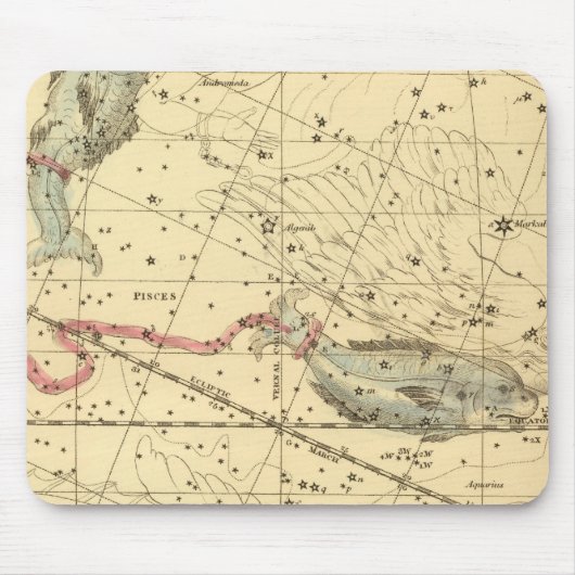 魚座 マウスパッド (正面)