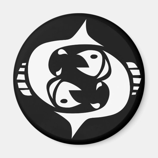 魚座 マグネット (正面)