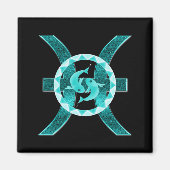 魚座 マグネット (正面)