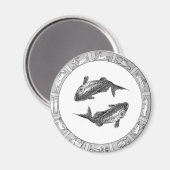 魚座 マグネット (正面/裏面)