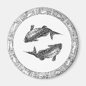 魚座 マグネット (正面)