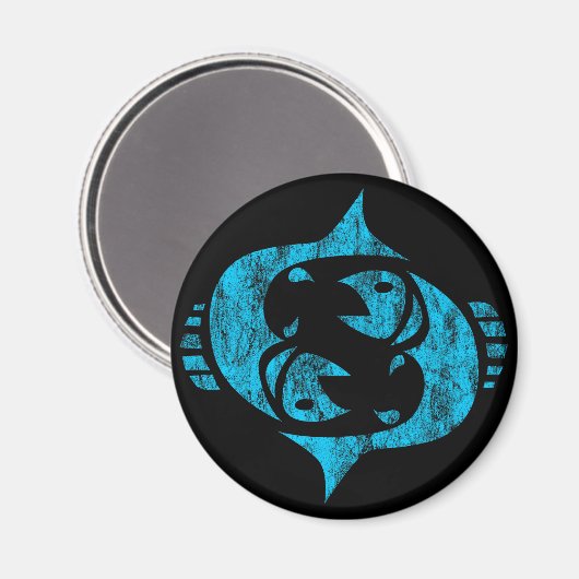 魚座 マグネット (正面/裏面)