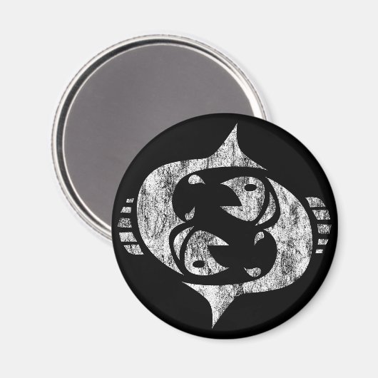 魚座 マグネット (正面/裏面)