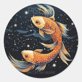 魚座 ラウンドシール