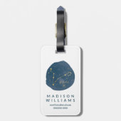 魚座 ラゲッジタグ (裏面縦)