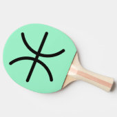 魚座 卓球ラケット (横)