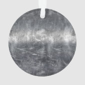 魚座〔占星術の〕十二宮図サインイングランジスチールスタイル オーナメント (裏面)