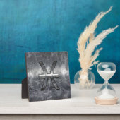 魚座〔占星術の〕十二宮図サインイングランジスチールスタイル フォトプラーク (インサイチュ)