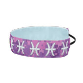 魚座〔占星術の〕十二宮図サインオン明るい赤紫色ピンクデジタル迷彩柄 アスレチックヘッドバンド (右)