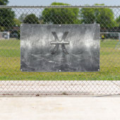 魚座〔占星術の〕十二宮図サイングランジイン銀鋼スタイル 横断幕 (インサイチュ)