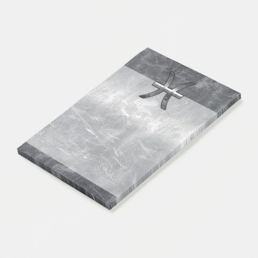 魚座〔占星術の〕十二宮図サイングランジイン鋼スタイルデコール ポストイット (アングル)