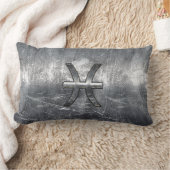 魚座〔占星術の〕十二宮図サイングランジイン鋼スタイルデコール ランバークッション (ブランケット)