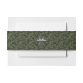 魚座〔占星術の〕十二宮図シンボルウッドランドデジタルカモフラージュ 招待状ベリーバンド (正面例)