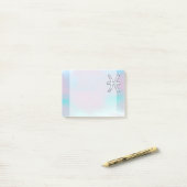 魚座〔占星術の〕十二宮図シンボルマザーオブパールデコール ポストイット (デスク上)