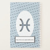 魚座〔占星術の〕十二宮図シンボル要素(Pisces Symbol Element by Kennet プランナー手帳 (裏面)