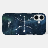 魚座 | 〔占星術の〕十二宮図占星術の標識コンステレーション Case-Mate iPhoneケース (裏面 (横))