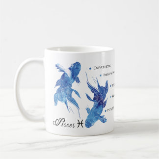 魚座〔占星術の〕十二宮図形質Mug コーヒーマグカップ