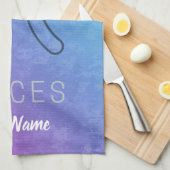 魚座〔占星術の〕十二宮図星印占星術星座 キッチンタオル (四つ折り)