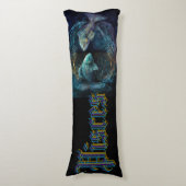 魚座〔占星術の〕十二宮図標識 ボディピロー (正面縦)