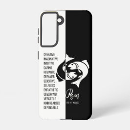 魚座〔占星術の〕十二宮図標識 SAMSUNG GALAXY S21ケース