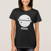 魚座〔占星術の〕十二宮図標識 Tシャツ (正面)