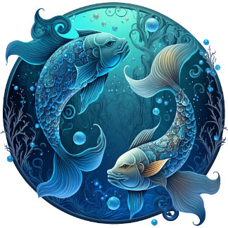 魚座〔占星術の〕十二宮図標識 Tシャツ