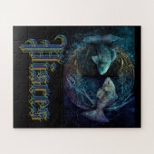 魚座〔占星術の〕十二宮図 ジグソーパズル (横)