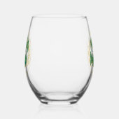 魚座〔占星術の〕十二宮図 ステムなしワイングラス (左)