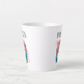 魚座 星座 占い 水 アストロロジー サイン カフェラテマグ (正面)