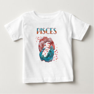 魚座 星座 占い 水 アストロロジー サイン  ベビーTシャツ