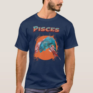 魚座 星座 占い 水 アストロロジー サイン  Tシャツ