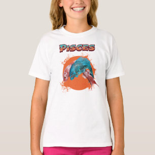 魚座 星座 占い 水 アストロロジー サイン  Tシャツ