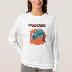魚座 星座 占い 水 アストロロジー サイン  Tシャツ