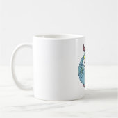 魚座 星座 魚 天体占い コーヒーマグカップ (左)