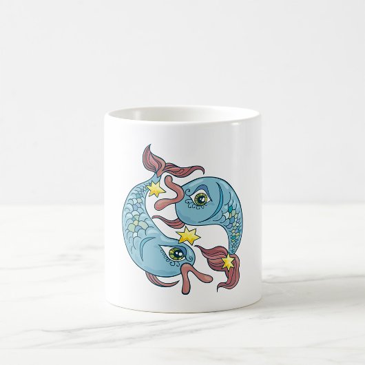 魚座 星座 魚 天体占い コーヒーマグカップ