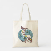魚座 星座 魚 天体占い トートバッグ (裏面)