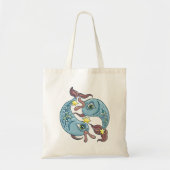 魚座 星座 魚 天体占い トートバッグ (正面)