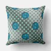 魚座 & 水のうさぎ クッション (裏面)